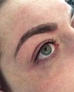 Eyebrow Tattoo result by ValsBeautyInk in Beverly Hills, CA