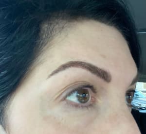 Eyebrow Tattoo result by Valspa Beauty & Aesthetics in Peabody, MA