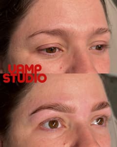 Eyebrow Tattoo result by Vamp Studio in Chattanooga, TN