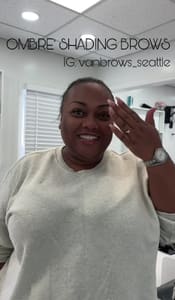 Eyebrow Tattoo result by Vanbrows _ Microblading _ Eyebrows Seattle in Tacoma, WA