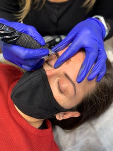 Eyebrow Tattoo result by Vangobeauty in Chicago, IL