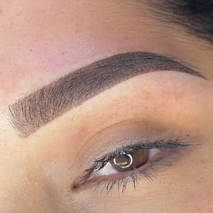 Eyebrow Tattoo result by Vanidosa Beauty Studios in San Antonio, TX