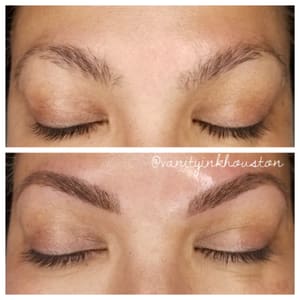 Eyebrow Tattoo result by Vanity Ink Houston in Houston, TX