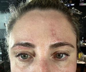 Eyebrow Tattoo result by Vanity Lash Lounge & Aesthetics in Lynnwood, WA