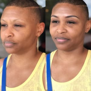 Eyebrow Tattoo result by Vanity Luxe Beauty in Memphis, TN