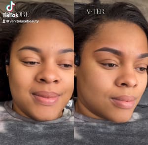 Eyebrow Tattoo result by Vanity Luxe Beauty in Memphis, TN