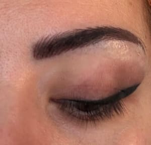 Eyebrow Tattoo result by Vasilisa Permanent Makeup & Microblading in Houston, TX