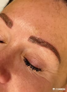 Eyebrow Tattoo result by Vault Cosmetic Tattoo / Prodigo Spa & Salon in Harleysville, PA