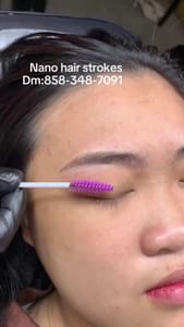 Eyebrow Tattoo result by Vbrow lash wax studio in Chula Vista, CA