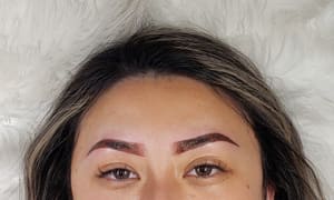 Eyebrow Tattoo result by Vee.I.P Beauty Studio in Fairfax, VA