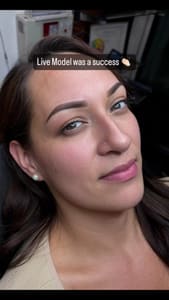 Eyebrow Tattoo result by Vee's Beauty Ink in Fremont, CA