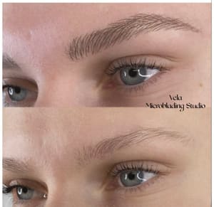 Eyebrow Tattoo result by Vela Microblading & SMP in San Jacinto, CA