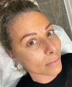 Eyebrow Tattoo result by Velvet Aesthetics in Napa, CA