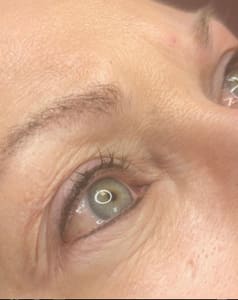 Eyebrow Tattoo result by Velvet Permanent Makeup in Mandan, ND
