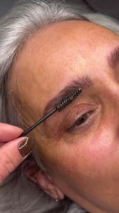 Eyebrow Tattoo result by Velvet Permanent Makeup in Tracy, CA
