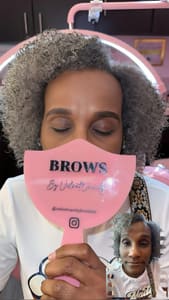 Eyebrow Tattoo result by Velvet Vanity LLC in Ridgeland, MS