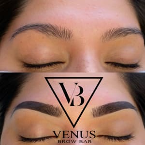 Eyebrow Tattoo result by Venus Brow Bar in Long Beach, CA