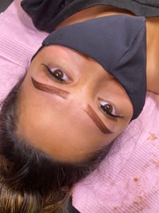 Eyebrow Tattoo result by Venus Salons in Bakersfield, CA