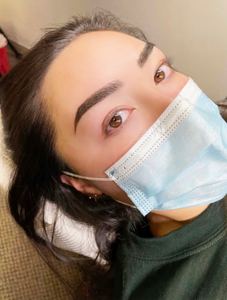 Eyebrow Tattoo result by VerlaCosta Cosmetics in Cusseta, GA