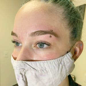 Eyebrow Tattoo result by Verve Artistry in Seattle, WA