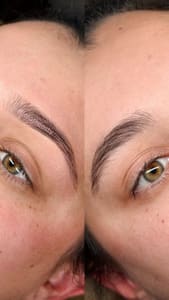 Eyebrow Tattoo result by Very Aesthetic Skin + Brows in Franklin, TN