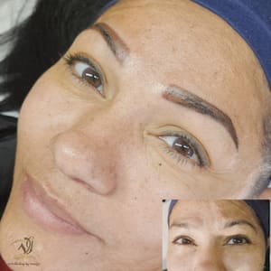 Eyebrow Tattoo result by Vg microblading in Houston, TX