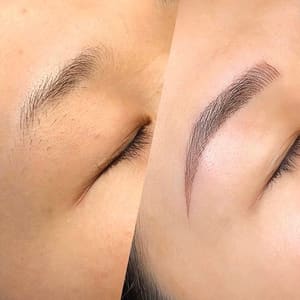 Eyebrow Tattoo result by VGM Beauty in San Francisco, CA