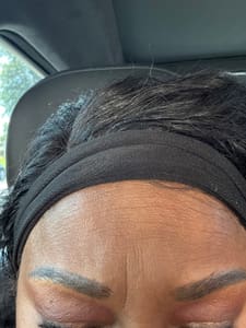 Eyebrow Tattoo result by Vibe Permanent Makeup Studio in Dallas, TX