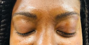 Eyebrow Tattoo result by Vibe Spa & Permanent Makeup in Dover, DE
