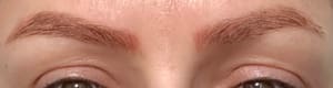 Eyebrow Tattoo result by Vibes Spa & Threading in San Antonio, TX