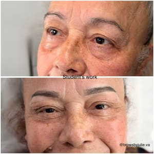 Eyebrow Tattoo result by Vicju Beauty in Falls Church, VA
