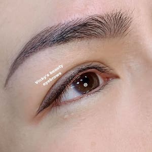Eyebrow Tattoo result by Vicky's Beauty Eyebrows in Fountain Valley, CA