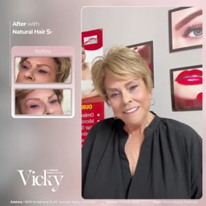 Eyebrow Tattoo result by Vicky's Beauty Eyebrows in Fountain Valley, CA