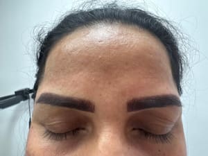Eyebrow Tattoo result by Victoria's Esthetics in Elmhurst, NY