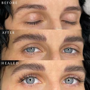 Eyebrow Tattoo result by Vida Cosmetic Tattoo in Long Beach, CA