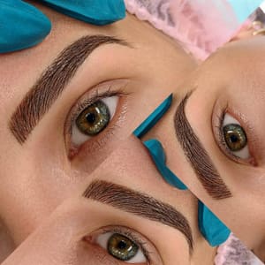 Eyebrow Tattoo result by Vilansse By Cherry's Eye - A Beauty Wellness Center in Richmond, CA