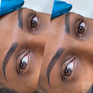 Eyebrow Tattoo result by Vilansse By Cherry's Eye - A Beauty Wellness Center in Richmond, CA