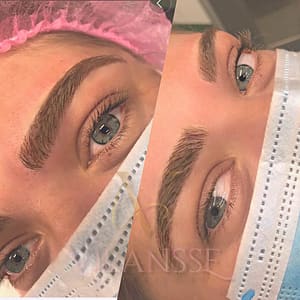 Eyebrow Tattoo result by Vilansse By Cherry's Eye - A Beauty Wellness Center in Richmond, CA