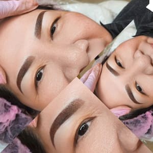 Eyebrow Tattoo result by Vilansse By Cherry's Eye - A Beauty Wellness Center in Richmond, CA