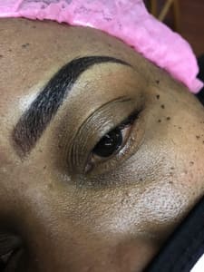Eyebrow Tattoo result by Vilansse By Cherry's Eye - A Beauty Wellness Center in Richmond, CA
