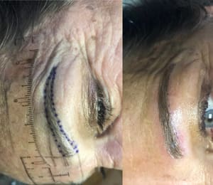 Eyebrow Tattoo result by Vip Brows in Urban Honolulu, HI