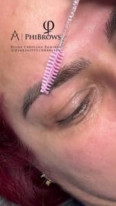 Eyebrow Tattoo result by Vip Brows Studio in Clermont, FL