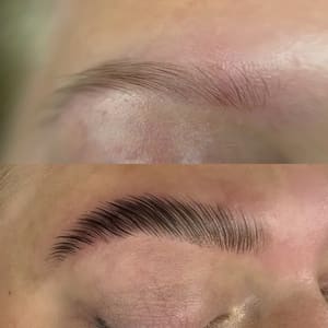 Eyebrow Tattoo result by Virago Beauty Bar in Altoona, PA