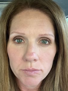 Eyebrow Tattoo result by Virginia Beach Wax and Beauty Bar in Virginia Beach, VA