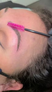 Eyebrow Tattoo result by Virginia Beach Wax and Beauty Bar in Virginia Beach, VA