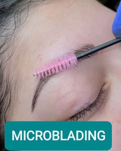 Eyebrow Tattoo result by Virginia Beach Wax and Beauty Bar in Virginia Beach, VA