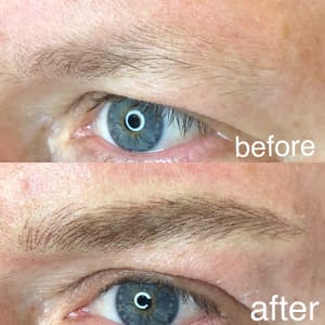 Eyebrow Tattoo result by Virtuoso Permanent Makeup in Princeton, NJ