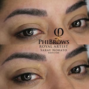 Eyebrow Tattoo result by Virtuous brows in Sherman Oaks, CA