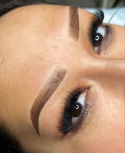 Eyebrow Tattoo result by Virtuous brows in Sherman Oaks, CA