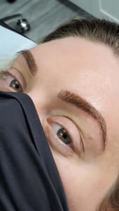 Eyebrow Tattoo result by Virun Aesthetics in Charlotte, NC